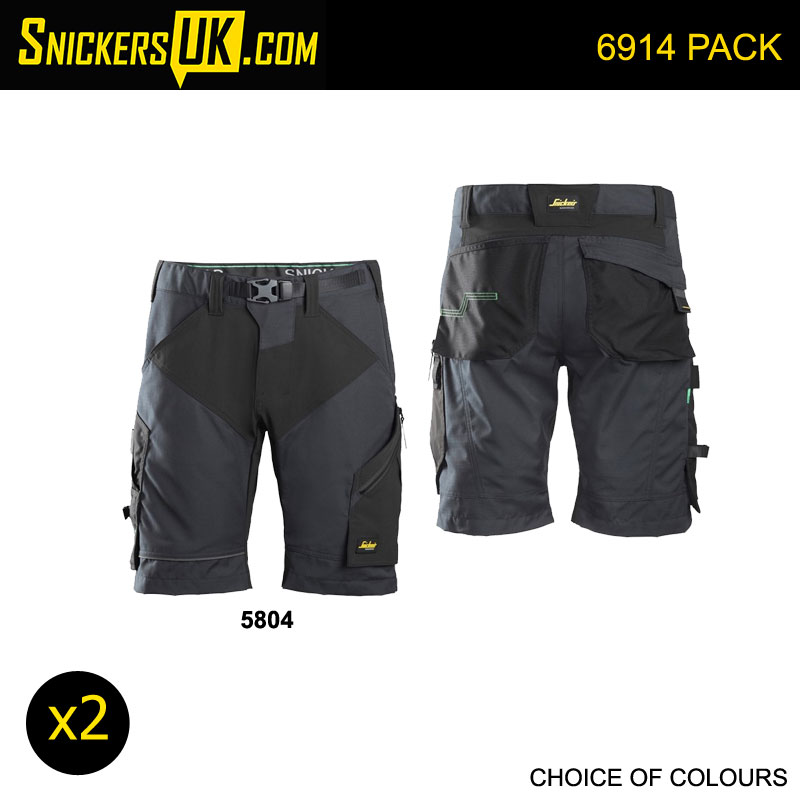 Snickers 6914 FlexiWork Non Holster Shorts Pack