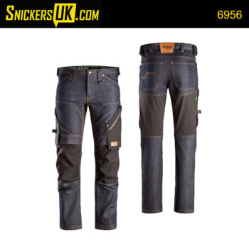 Snickers 6956 FlexiWork Denim Non Holster Pocket Trousers