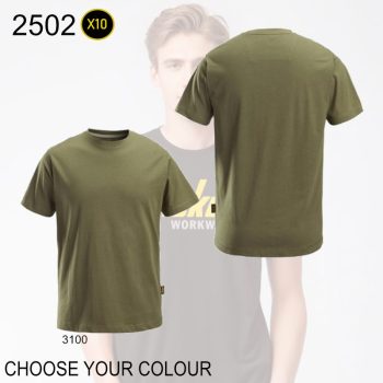 Snickers 2502 Classic T Shirt Pack