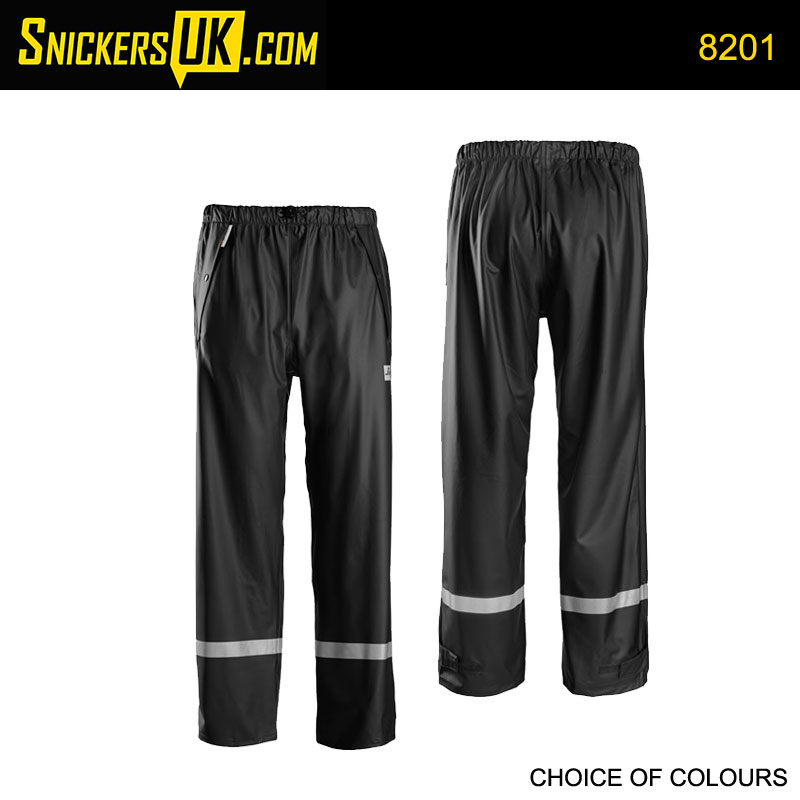 Snickers 8201 PU Rain Trousers