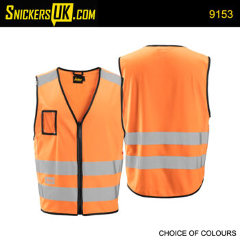 Snickers 9153 High Vis Vest CL2