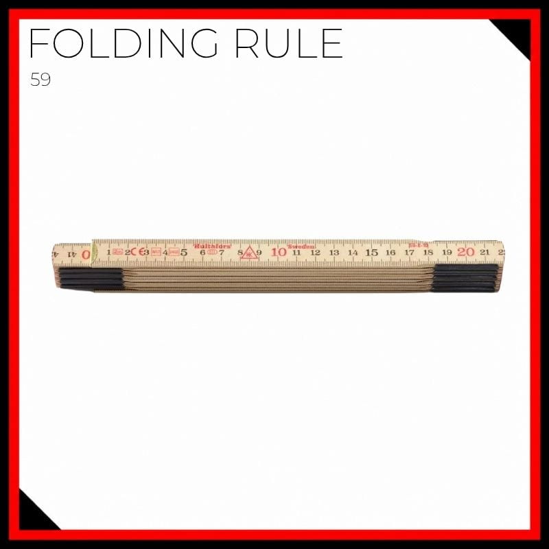 Hultafors Wooden Folding Rule