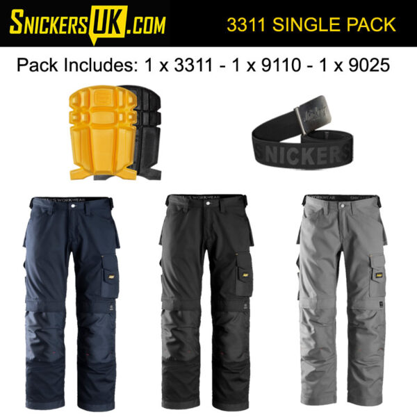 Snickers 3311 CoolTwill Non Holster Pocket Trousers Pack