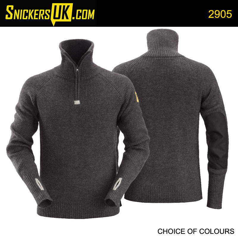 Snickers 2905 ½ Zip Wool Sweater