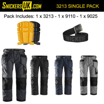 Snickers 3213 Rip Stop Holster Pocket Trousers Pack