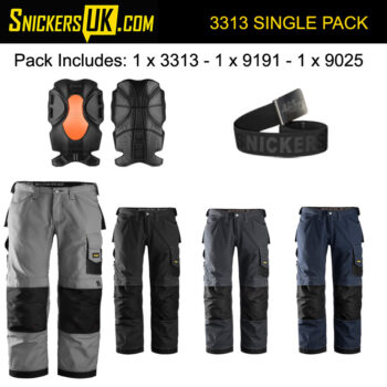 Snickers 3313 Rip Stop Non Holster Pocket Trousers Pack