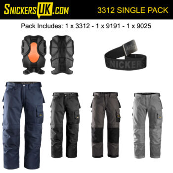 Snickers 3312 Duratwill Non Holster Pocket Trousers Pack