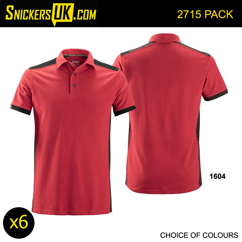 Snickers 2715 AllRoundWork Polo Shirt Pack