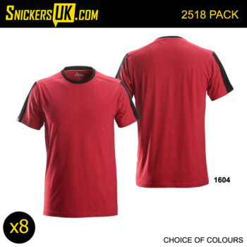 Snickers 2518 AllRoundWork T Shirt Pack