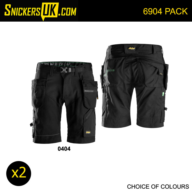 Snickers 6904 FlexiWork Holster Pocket Shorts Pack