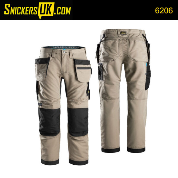 Snickers 6206 LiteWork Euro Holster Pocket Trousers - Snickers Workwear