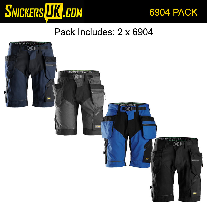 Holster Pockets Snickers 6904 FlexiWork Work Shorts