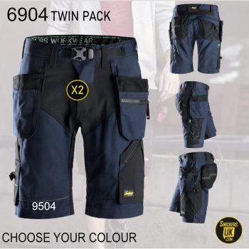 Snickers 6904 FlexiWork Holster Pocket Shorts Pack