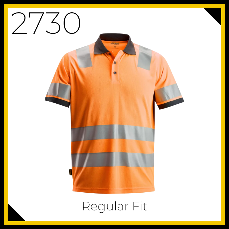 Snickers 2730 AllRoundWork High Vis Polo Shirt