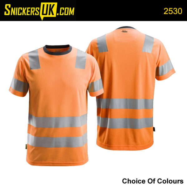 Snickers 2530 AllRoundWork High Vis T Shirt