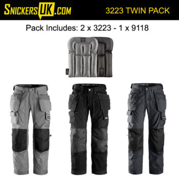 Snickers 3223 FloorLayers Holster Pocket Trousers Pack
