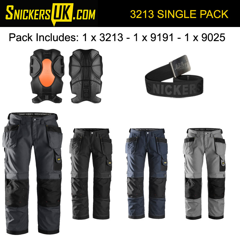 Snickers 3213 RipStop H/P Trousers Plus 