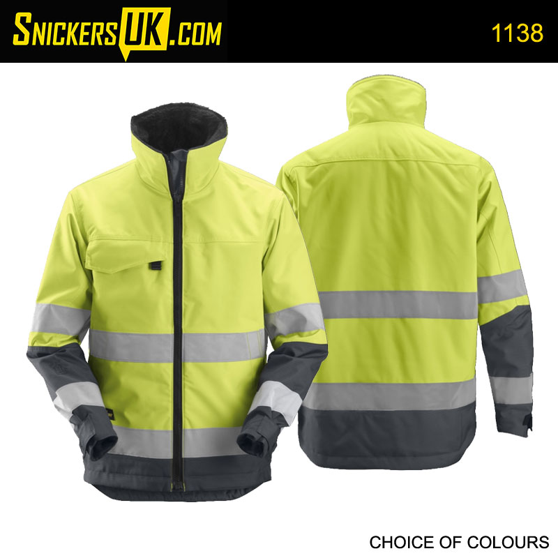 Snickers 1138 Core Hi Vis Insulated Jacket CL3