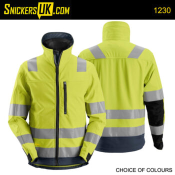 Snickers 1230 AllroundWork High-Vis Softshell Jacket