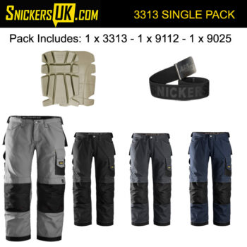 Snickers 3313 Rip Stop Non Holster Pocket Trousers Pack