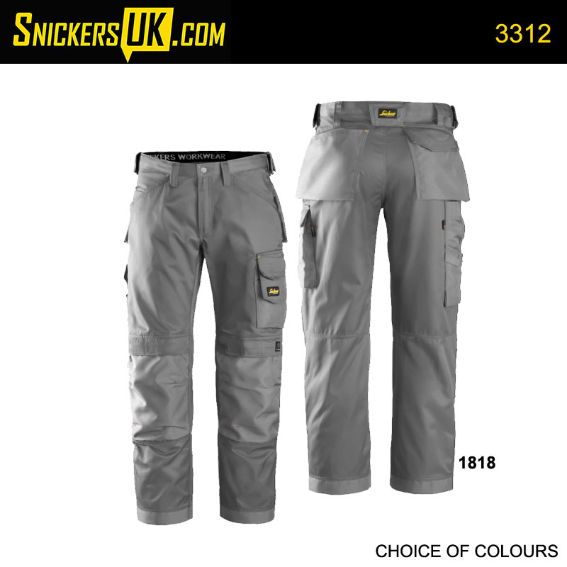 Snickers 3312 Duratwill Non Holster Pocket Trousers