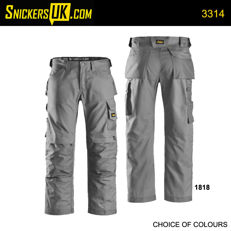 Snickers 3314 Canvas+ Non Holster Pocket Trousers