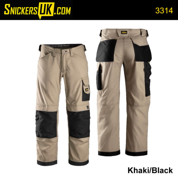 Snickers 3314 Canvas+ Non Holster Pocket Trousers