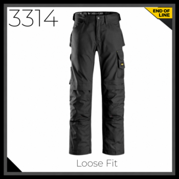 Snickers 3314 Canvas+ Non Holster Pocket Trousers
