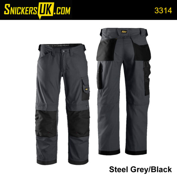 Snickers 3314 Canvas+ Non Holster Pocket Trousers