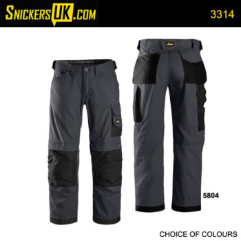 Snickers 3314 Canvas+ Non Holster Pocket Trousers
