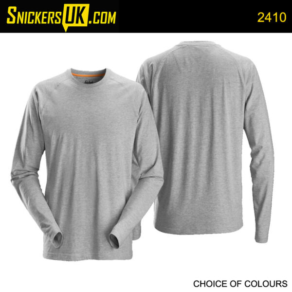 Snickers 2410 AllRoundWork Long Sleeve T Shirt