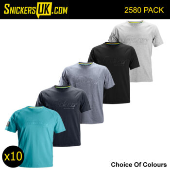 Snickers 2580 Logo T Shirt Pack