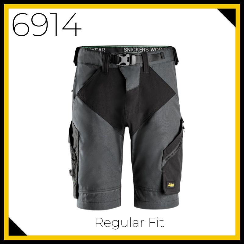 Snickers 6914 FlexiWork Non Holster Pocket Shorts | SnickersUK.com