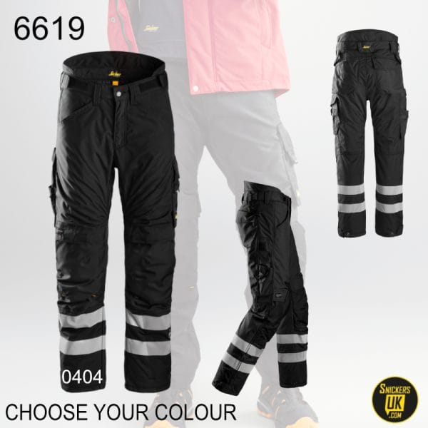 Snickers 6619 AllRoundWork Insulated Trousers