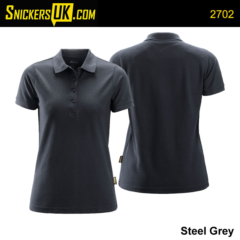 Snickers 2702 Women's Polo Shirt Steel Grey - Snickers Workwear