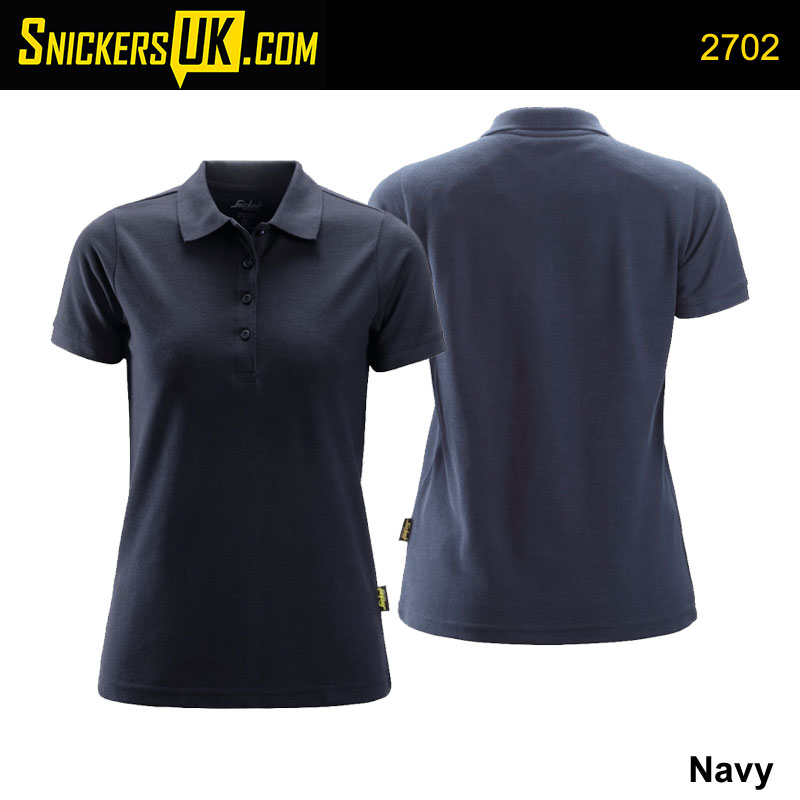 Snickers 2702 Women's Navy Polo Shirt - Snickers Workwear