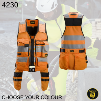 Snickers 4230 AllroundWork High Vis Tool Vest