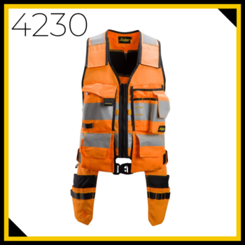 Snickers 4230 AllroundWork High Vis Tool Vest