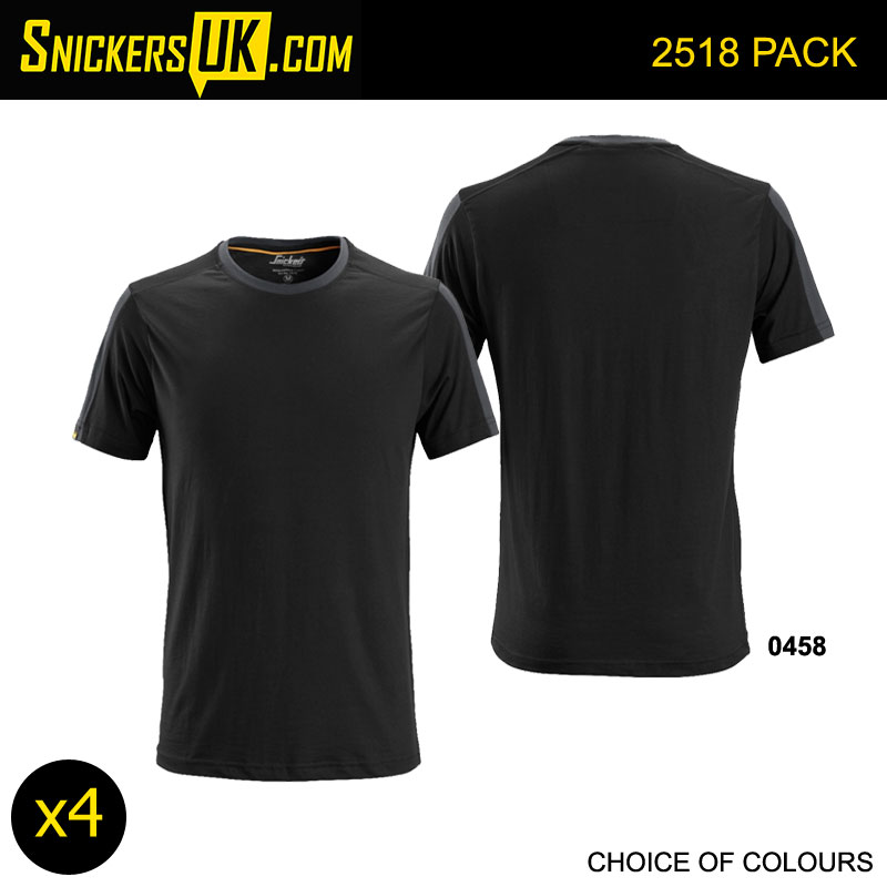 Snickers 2518 AllRoundWork T Shirt Pack