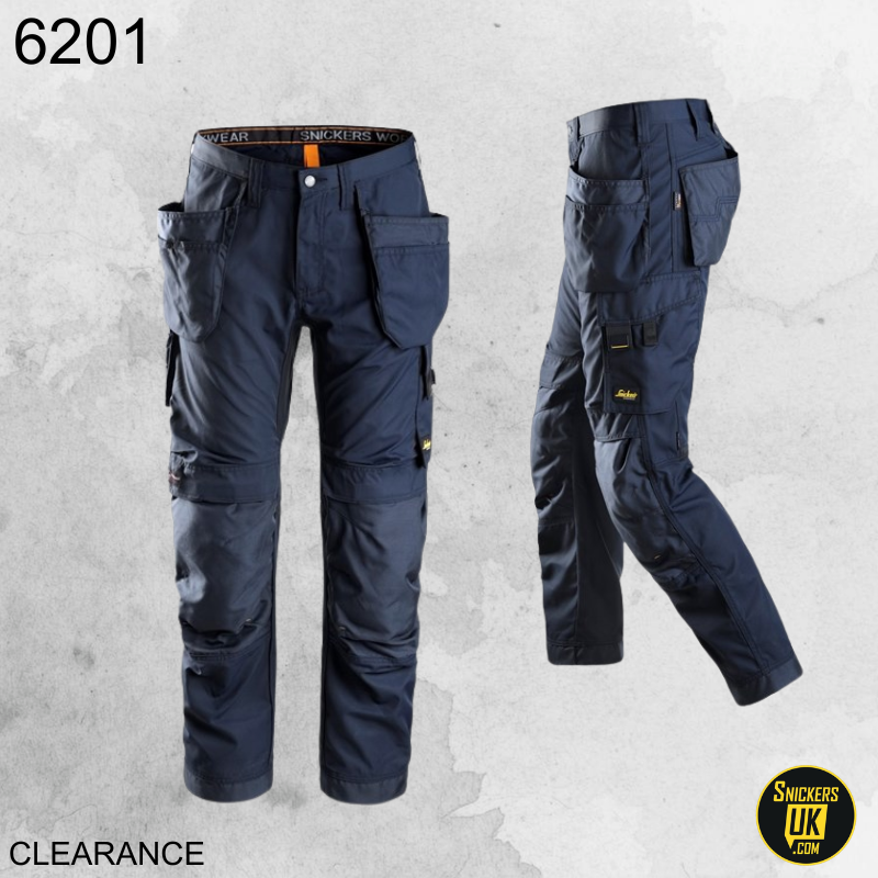 Snickers 6201 AllRoundWork Holster Pocket Trousers | SnickersUK