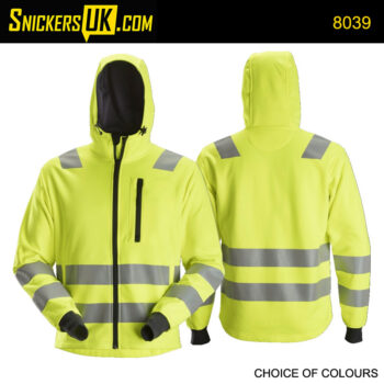 Snickers 8039 AllRoundWork High Vis Zip Hoodie