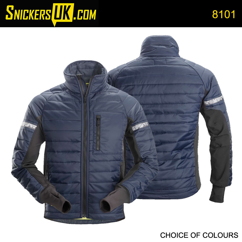 Snickers 1148 Allround Work Winter Cold Jacket Black Wind Water Resistant Light 