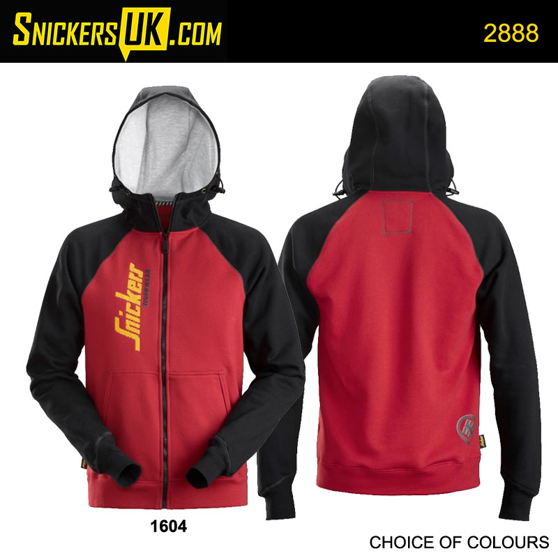 Snickers 2888 Logo Zipped Hoodie