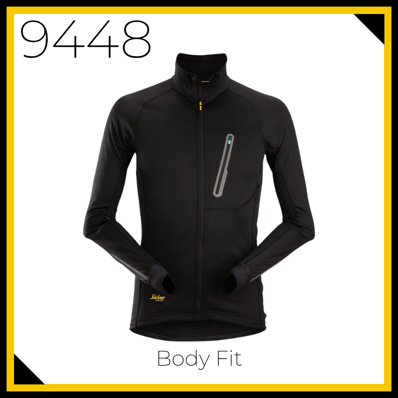 Snickers 9448 LiteWork Full Zip Mid Layer