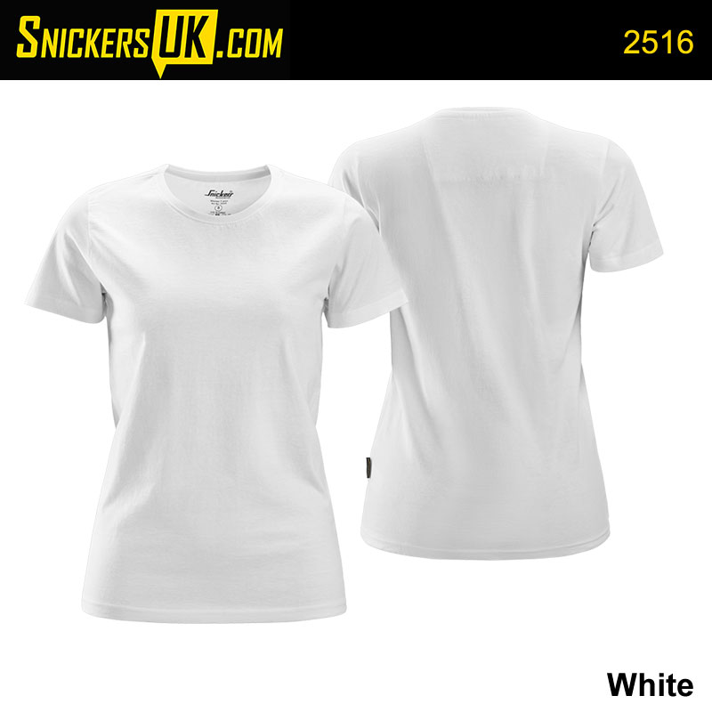 Snickers 2516 Women's T Shirt White - Snickers Workwear