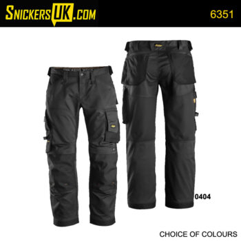 Snickers 6351 AllRoundWork Stretch Loose Fit Non Holster Pocket Trousers