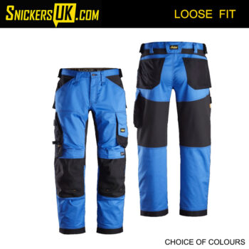 Stretch Loose Fit Work Shorts Snickers 6153 AllroundWork