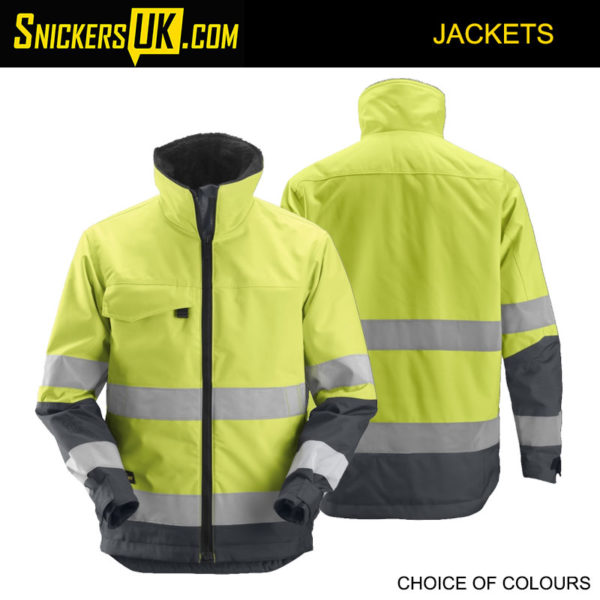 Snickers 1138 Core Hi Vis Insulated Jacket | Snickers Insulated Hi-Vis Jackets