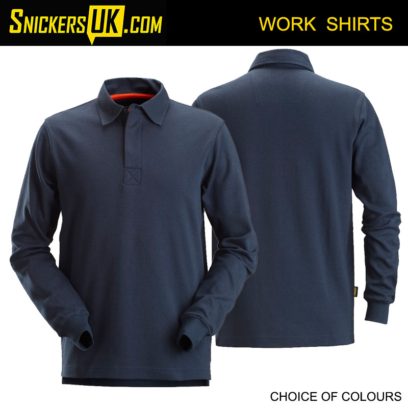 Snickers 2612 Rugby Shirt | Snickers Workwear