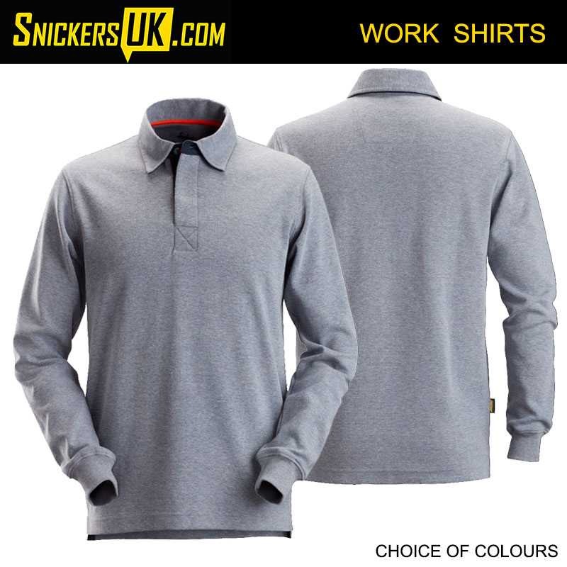 Snickers 2612 Rugby Shirt | Snickers Workwear